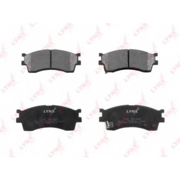Колодки тормозные дисковые передний для KIA CARENS(FC), CLARUS(GC,K9A), RIO(DC,DC#), SHUMA(FB) <b>LYNXauto BD-4403</b>-1
