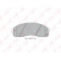 Колодки тормозные дисковые передний для KIA CARNIVAL(GQ,UP) <b>LYNXauto BD-4406</b>