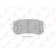 Колодки тормозные дисковые задний для HYUNDAI ACCENT(MC), i30(FD) / KIA CERATO KOUP(TD), CERATO(TD), RIO(JB), SPORTAGE(JE#,KM#) <b>LYNXauto BD-4407</b>