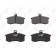 Колодки тормозные дисковые передний <b>LYNXauto BD-4605</b>