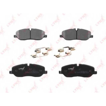 Колодки тормозные дисковые передний для LAND ROVER DISCOVERY(LA,LA#,TAA), RANGE ROVER(LM,LS) <b>LYNXauto BD-5003</b>-1