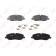 Колодки тормозные дисковые передний для LAND ROVER DISCOVERY(LA,LA#,TAA), RANGE ROVER(LM,LS) <b>LYNXauto BD-5003</b>