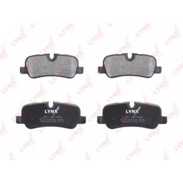 Колодки тормозные дисковые задний для LAND ROVER DISCOVERY(LA,LA#,TAA), RANGE ROVER(LM,LS) <b>LYNXauto BD-5009</b>-1