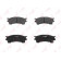 Колодки тормозные дисковые передний для MAZDA 626(GE,GF), MX-6(GE), PREMACY(CP), XEDOS 6(CA) <b>LYNXauto BD-5101</b>