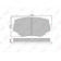 Колодки тормозные дисковые передний для SUZUKI GRAND VITARA(FT), VITARA(ET,TA) <b>LYNXauto BD-5102</b>