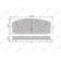 Колодки тормозные дисковые задний для MAZDA 323 F(BJ), 6(GG,GH,GY), 626(GD,GF,GV,GW), FAMILIA(BA,BJ), PREMACY(CP) <b>LYNXauto BD-5104</b>