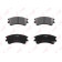 Колодки тормозные дисковые передний для MAZDA 6(GG,GY) <b>LYNXauto BD-5112</b>