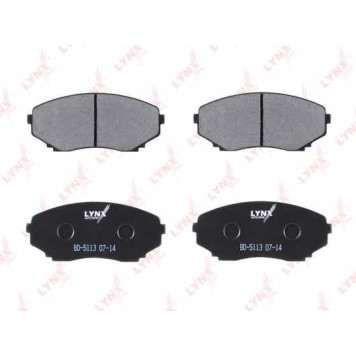 Колодки тормозные дисковые передний для MAZDA E-SERIE(SD1,SG,SL), MPV(LV,LW) <b>LYNXauto BD-5113</b>-1