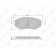 Колодки тормозные дисковые передний для MAZDA E-SERIE(SD1,SG,SL), MPV(LV,LW) <b>LYNXauto BD-5113</b>