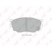 Колодки тормозные дисковые передний для MAZDA 323 F(BJ), 626(GF,GW), PREMACY(CP) <b>LYNXauto BD-5119</b>