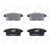 Колодки тормозные дисковые задний для MAZDA CX-7(ER), CX-9(TB) <b>LYNXauto BD-5124</b>