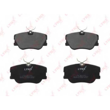 Колодки тормозные дисковые передний для MERCEDES (W124), 190(W201), COUPE(C124), E(A124,C124,S124,W124), KOMBI(S124), S(W126) <b>LYNXauto BD-5301</b>-1