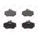 Колодки тормозные дисковые передний для MERCEDES C(S202,W202) <b>LYNXauto BD-5303</b>