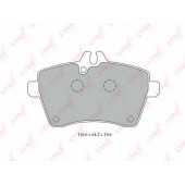 Колодки тормозные дисковые передний для MERCEDES A(W169), B(W245) <b>LYNXauto BD-5308</b>