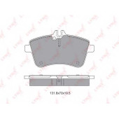 Колодки тормозные дисковые передний для MERCEDES A(W169), B(W245) <b>LYNXauto BD-5309</b>