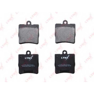Колодки тормозные дисковые задний для CHRYSLER CROSSFIRE / MERCEDES C(S202,W202,W203), E(S210,W210), S(C140), SLK(R170) <b>LYNXauto BD-5315</b>-1