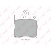 Колодки тормозные дисковые задний для CHRYSLER CROSSFIRE / MERCEDES C(S202,W202,W203), E(S210,W210), S(C140), SLK(R170) <b>LYNXauto BD-5315</b>