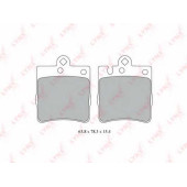 Колодки тормозные дисковые задний для MERCEDES CLK(A208,C208), E(W210) <b>LYNXauto BD-5321</b>