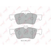 Колодки тормозные дисковые задний для MERCEDES CLS(C218,C219), E(S211,S212,W211,W212), S(C215,C216,W220,W221), SL(R230) <b>LYNXauto BD-5325</b>