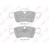 Колодки тормозные дисковые задний для MERCEDES GL(X164), M(W164), R(V251,W251) <b>LYNXauto BD-5332</b>