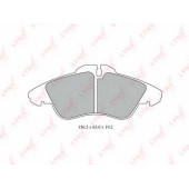 Колодки тормозные дисковые передний для MERCEDES SPRINTER(901, 902, 903, 904, 906), V(638/2), VITO(638) / VW LT(2, 2DA, 2DB, 2DC, 2DD, 2DE, 2DF, 2DH, 2DK) <b>LYNXauto BD-5337</b>