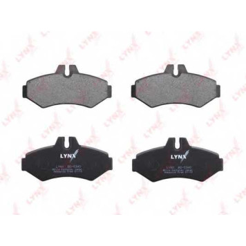 Колодки тормозные дисковые задний для MERCEDES G(W460, W461, W463), SPRINTER(901, 902, 903, 904) / VW LT(2, 2DA, 2DB, 2DC, 2DD, 2DE, 2DF, 2DH, 2DK) <b>LYNXauto BD-5340</b>-1