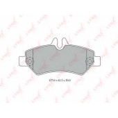 Колодки тормозные дисковые задний для MERCEDES SPRINTER(906) / VW CRAFTER(2E#,2F#) <b>LYNXauto BD-5342</b>
