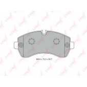 Колодки тормозные дисковые передний для MERCEDES SPRINTER(906) / VW CRAFTER(2E#,2F#) <b>LYNXauto BD-5343</b>