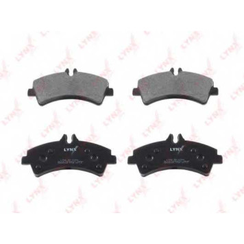 Колодки тормозные дисковые задний для MERCEDES SPRINTER(906) / VW CRAFTER(2E#,2F#) <b>LYNXauto BD-5344</b>-1