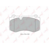 Колодки тормозные дисковые передний для MERCEDES E(W211), S(C216,W221), SL(R230) <b>LYNXauto BD-5349</b>