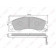 Колодки тормозные дисковые передний для CITROEN C-CROSSER / MITSUBISHI 3000 GT, ECLIPSE, FTO, GALANT, GTO, L 200, L 300, L 400 / SPACE GEAR, L 400, LANCER, MAGNA, OUTLANDER, PAJERO, SIGMA, SPACE RUNNER, SPACE, VERADA / PEUGEOT 4007 <b>LYNXauto BD-5501</b>