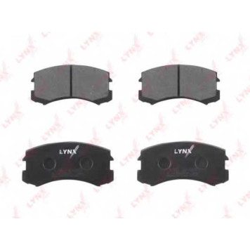 Колодки тормозные дисковые передний для MITSUBISHI LANCER(CJ-CP#,CS#A,CS#W,CT0) <b>LYNXauto BD-5503</b>-1