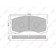 Колодки тормозные дисковые передний для MITSUBISHI LANCER(CJ-CP#,CS#A,CS#W,CT0) <b>LYNXauto BD-5503</b>