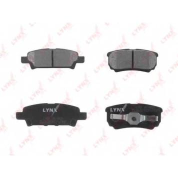 Колодки тормозные дисковые для CHRYSLER SEBRING(JS) / MITSUBISHI LANCER(CJ-CP#, CS#A, CS#W, CT0, CX#A, CY/Z#A), OUTLANDER(CU#W) <b>LYNXauto BD-5505</b>-1