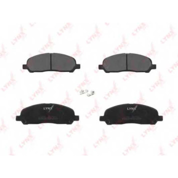 Колодки тормозные дисковые передний для MITSUBISHI GRANDIS(N8#,N9#) <b>LYNXauto BD-5510</b>-1