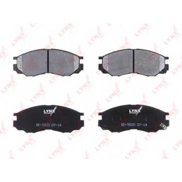 Колодки тормозные дисковые передний для MITSUBISHI L 200, L 300, L 400 / SPACE GEAR, L 400 <b>LYNXauto BD-5520</b>-1