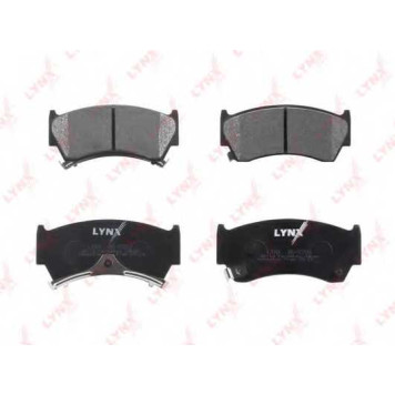 Колодки тормозные дисковые передний для NISSAN ALMERA(N15) <b>LYNXauto BD-5703</b>-1
