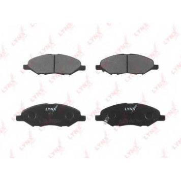 Колодки тормозные дисковые передний для NISSAN TIIDA(C11X,SC11X) <b>LYNXauto BD-5707</b>-1