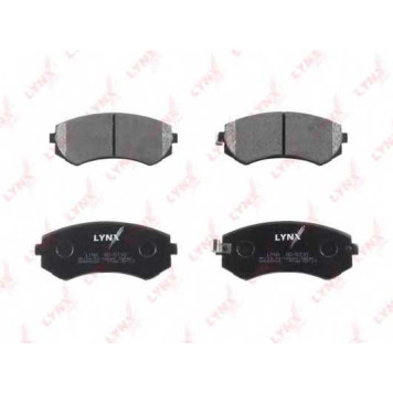 Колодки тормозные дисковые для NISSAN ALMERA(N15), PATROL GR(Y61), SUNNY(N14) <b>LYNXauto BD-5710</b>-1