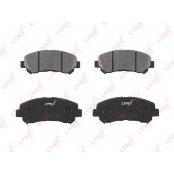 Колодки тормозные дисковые передний для NISSAN QASHQAI(J10,JJ10), X-TRAIL(T31) <b>LYNXauto BD-5711</b>-1