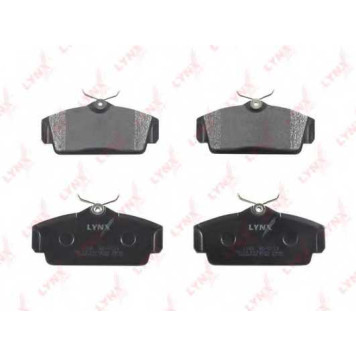 Колодки тормозные дисковые передний для NISSAN ALMERA(N16), PRIMERA(P11,W10,WP11) <b>LYNXauto BD-5713</b>-1