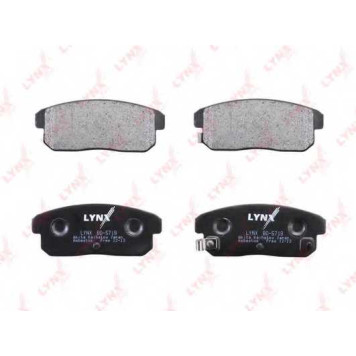 Колодки тормозные дисковые задний для NISSAN AVENIR, CEFIRO(J31), MAXIMA QX(A33), PRIMERA(P11,WP12), SUNNY <b>LYNXauto BD-5719</b>-1