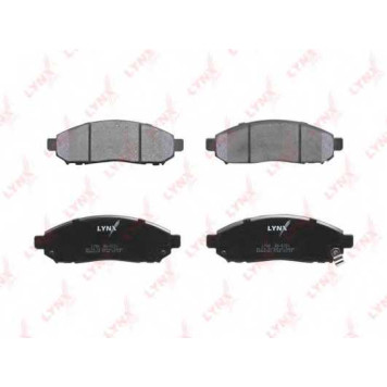 Колодки тормозные дисковые передний для NISSAN NAVARA(D40), PATHFINDER(R51), SERENA(C25) <b>LYNXauto BD-5731</b>-1
