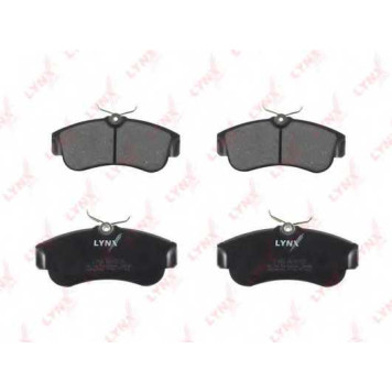 Колодки тормозные дисковые передний для NISSAN ALMERA(N15,N16), PRIMERA(P10,P11) <b>LYNXauto BD-5735</b>-1