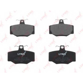 Колодки тормозные дисковые задний для NISSAN ALMERA TINO(V10), ALMERA(N16), PRIMERA(P10,P11,W10,WP11) <b>LYNXauto BD-5736</b>-1