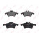 Колодки тормозные дисковые для CITROEN C5 / FORD C-MAX, FOCUS, TOURNEO CONNECT, TRANSIT CONNECT / MAZDA 3, 5, PREMACY / OPEL GT, SIGNUM, VECTRA / RENAULT LAGUNA / SAAB 9-3, 9-3X <b>LYNXauto BD-5901</b>
