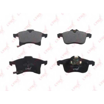 Колодки тормозные дисковые передний для OPEL ASTRA(L08, L35, L48, L67, L69, L70), COMBO, CORSA(F08, F68, W5L), MERIVA, ZAFIRA(A05) <b>LYNXauto BD-5908</b>-1