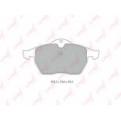 Колодки тормозные дисковые передний для OPEL ASTRA(F08#,F48#), CALIBRA(85#), VECTRA(31#,36#,38#) / SAAB 9-3(YS3D) <b>LYNXauto BD-5914</b>