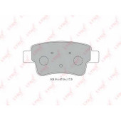 Колодки тормозные дисковые задний для OPEL CORSA <b>LYNXauto BD-5917</b>