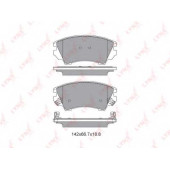 Колодки тормозные дисковые передний для CHEVROLET MALIBU(V300) / OPEL ASTRA GTC J, ASTRA, CASCADA(W13), INSIGNIA, ZAFIRA(P12) / SAAB 9-5(YS3G) <b>LYNXauto BD-5927</b>
